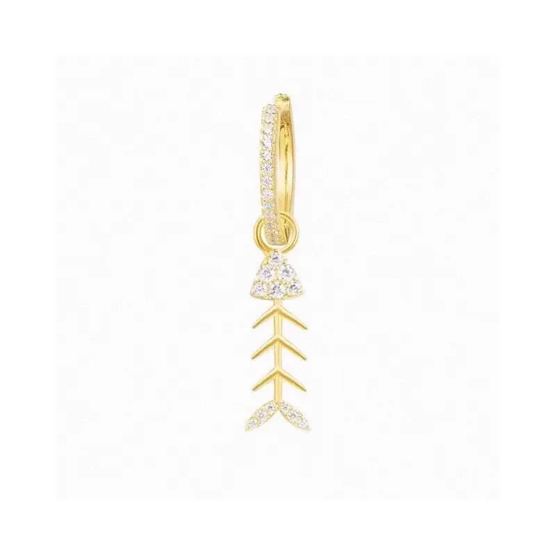 Apm monaco fish earrings counter version single piece