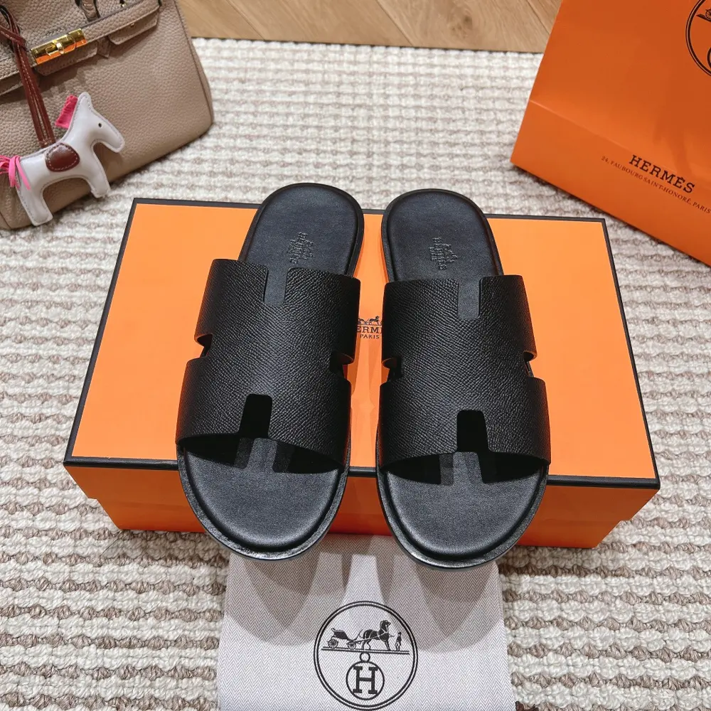 Hermès Colorblocked Hermès leather fabric