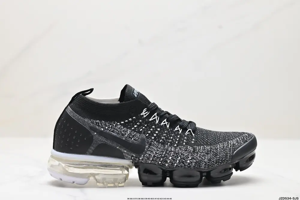 Nike Air VaporMax 2.0 Flyknit full-length air cushion breathable running shoes 942842-009