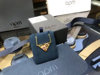 Apm monaco evil eye and Hamsa necklace female gifts