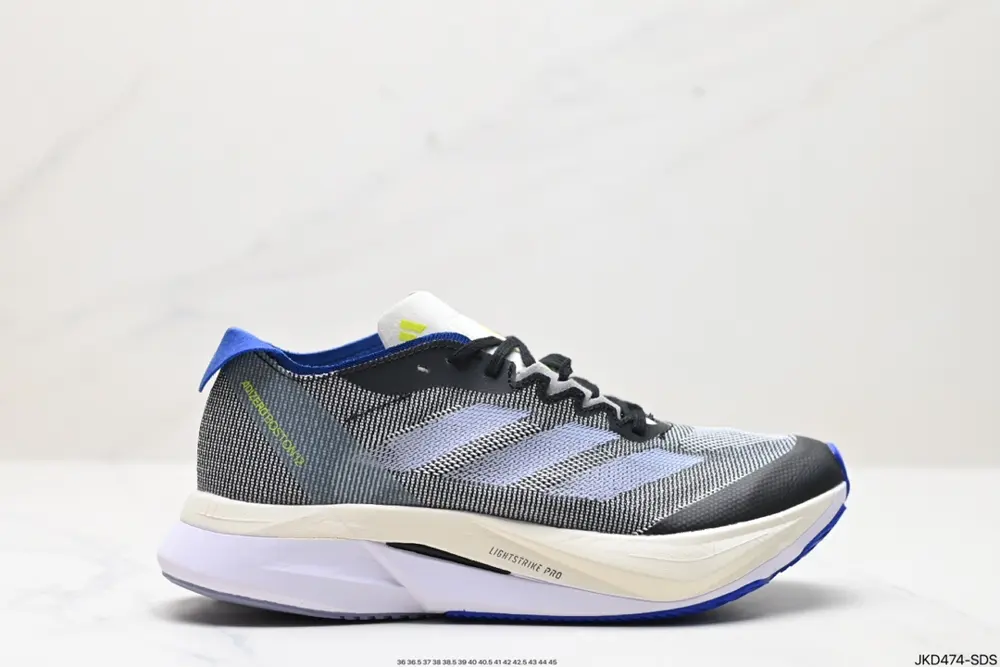 Adidas adizero BOSTON 12 M summer breathable mesh racing running shoes Boost cushioning sole ID4234