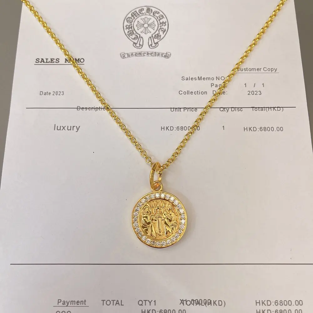 Chrome Hearts Chrome Heart Necklace