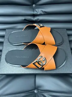 Dolce & Gabbana Logo Beach Slippers