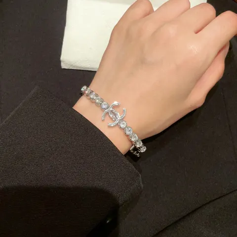 Chanel Double C diamond bracelet