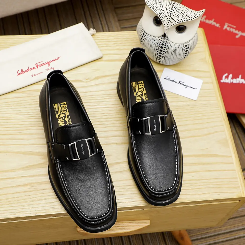 Salvatore Ferragamo casual slip-on shoes Official website original 1:1 mold