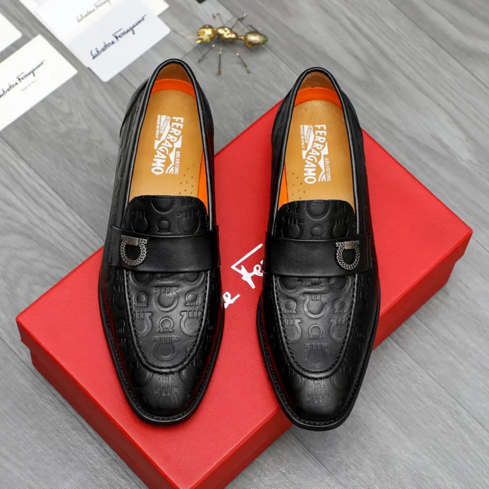 Salvatore Ferragamo business formal leather shoes