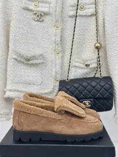 Chanel classic backpack buckle flap Shoes