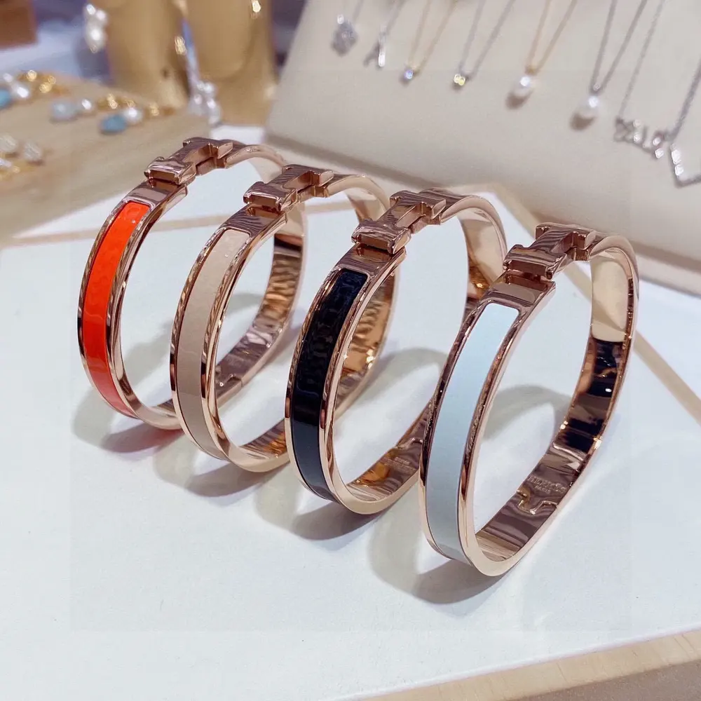 Hermes enamel bracelet small mini version 8mm Seiko version The narrow version has been