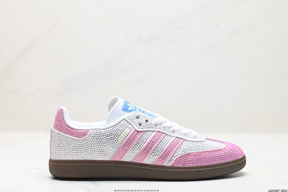 Adidas Originals Samba OG Samba Series Gentleman German Training Football Style All-match B75806