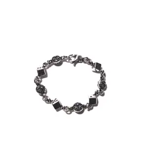 Chrome Hearts Cross Dice Bracelet