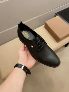 Versace business suit casual leather shoes
