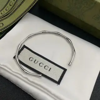 Gucci high-end simple and generous bamboo bracelet luxury custom original creation looks