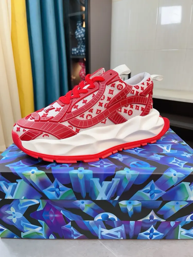 Louis Vuitton dad shoes with large soles