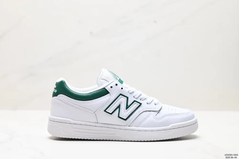 New Balance NB480 series shock-absorbing and wear-resistant low-top lace-up casual sneakers BB480LEC