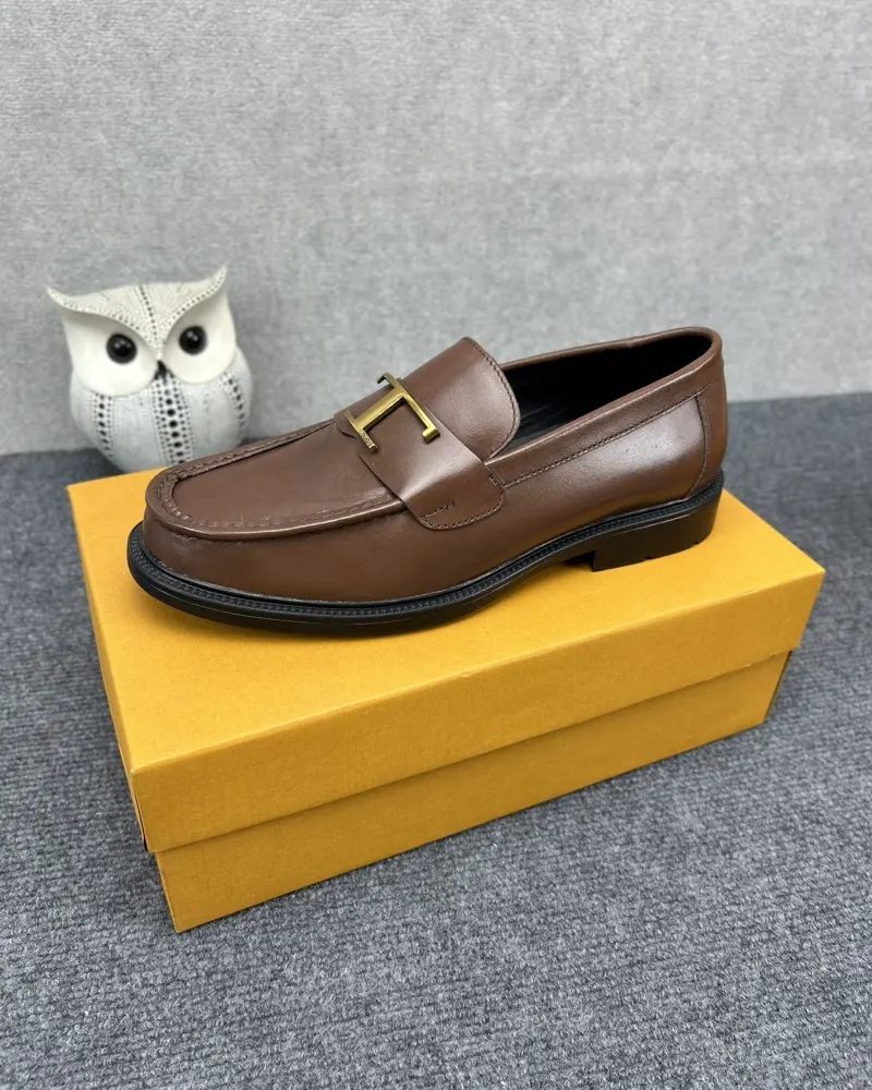 Tods classic men’s leather shoes Synchronize with the official website