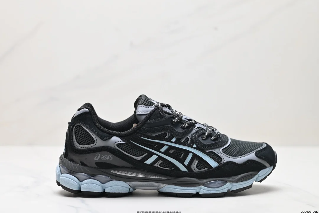 ASICS/Asics GEL-NYC breathable mesh upper with some synthetic leather material uses new 1203A383-103