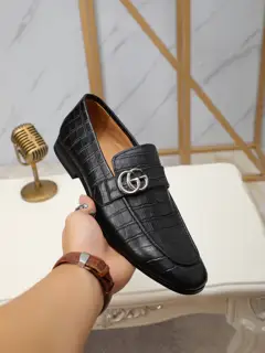 GUCCI casual leather shoes