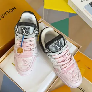 Louis Vuitton Trainer series of worn-out sneakers