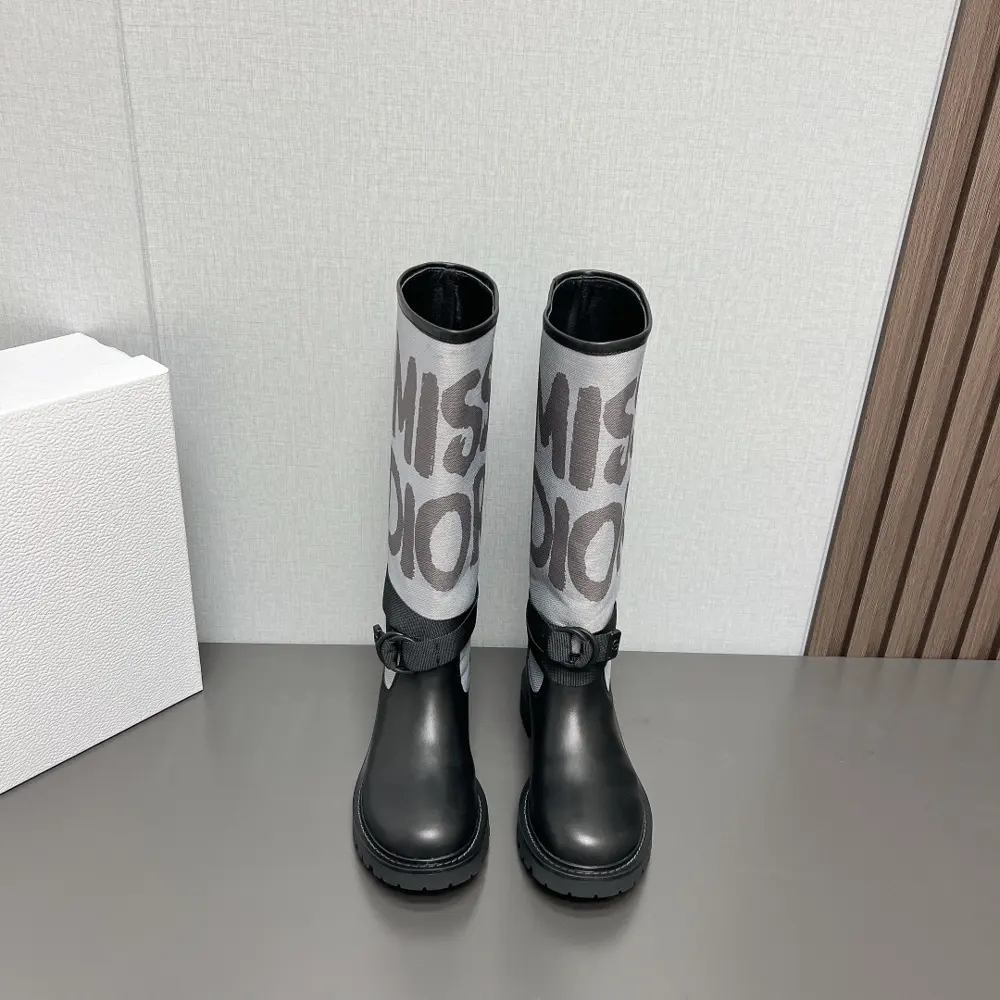 DIOR 2024vs autumn and winter new catwalk model D-Major series Heels