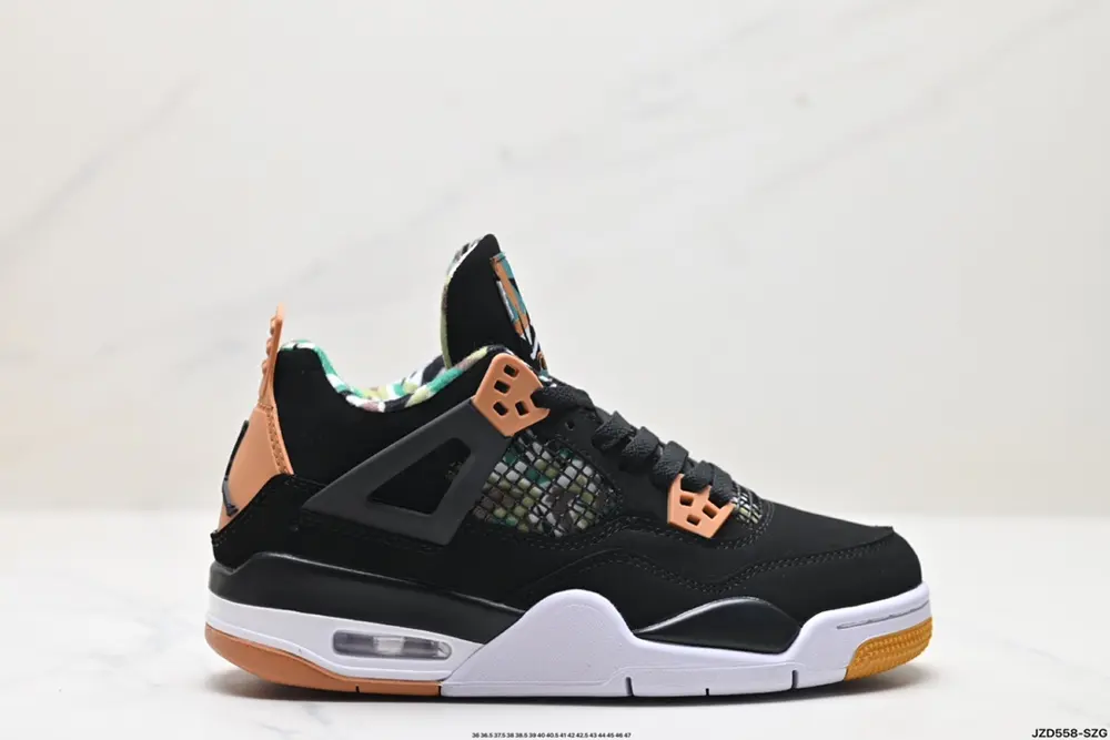 Nike Air Jordan 4 Retro Nike Michael Jordan AJ4 mid-top retro casual sports culture CU1110-111