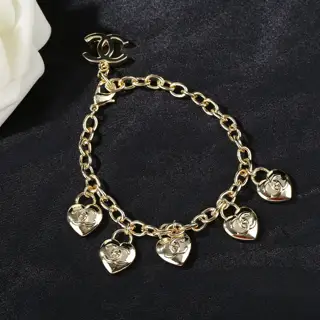 Chanel Heart Bracelet