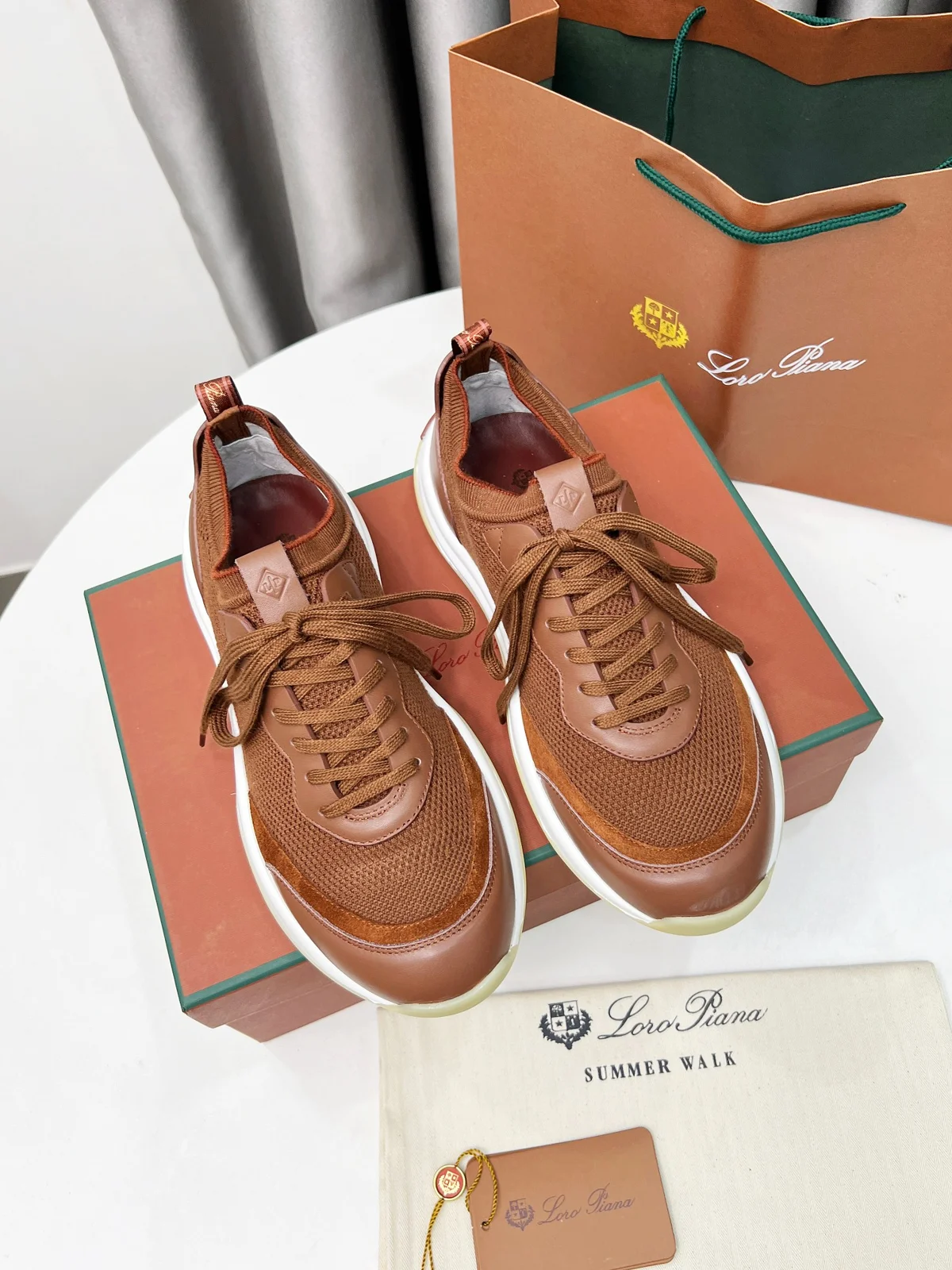 Loro piana This sneaker redefines the iconic 360LP with a modern perspective