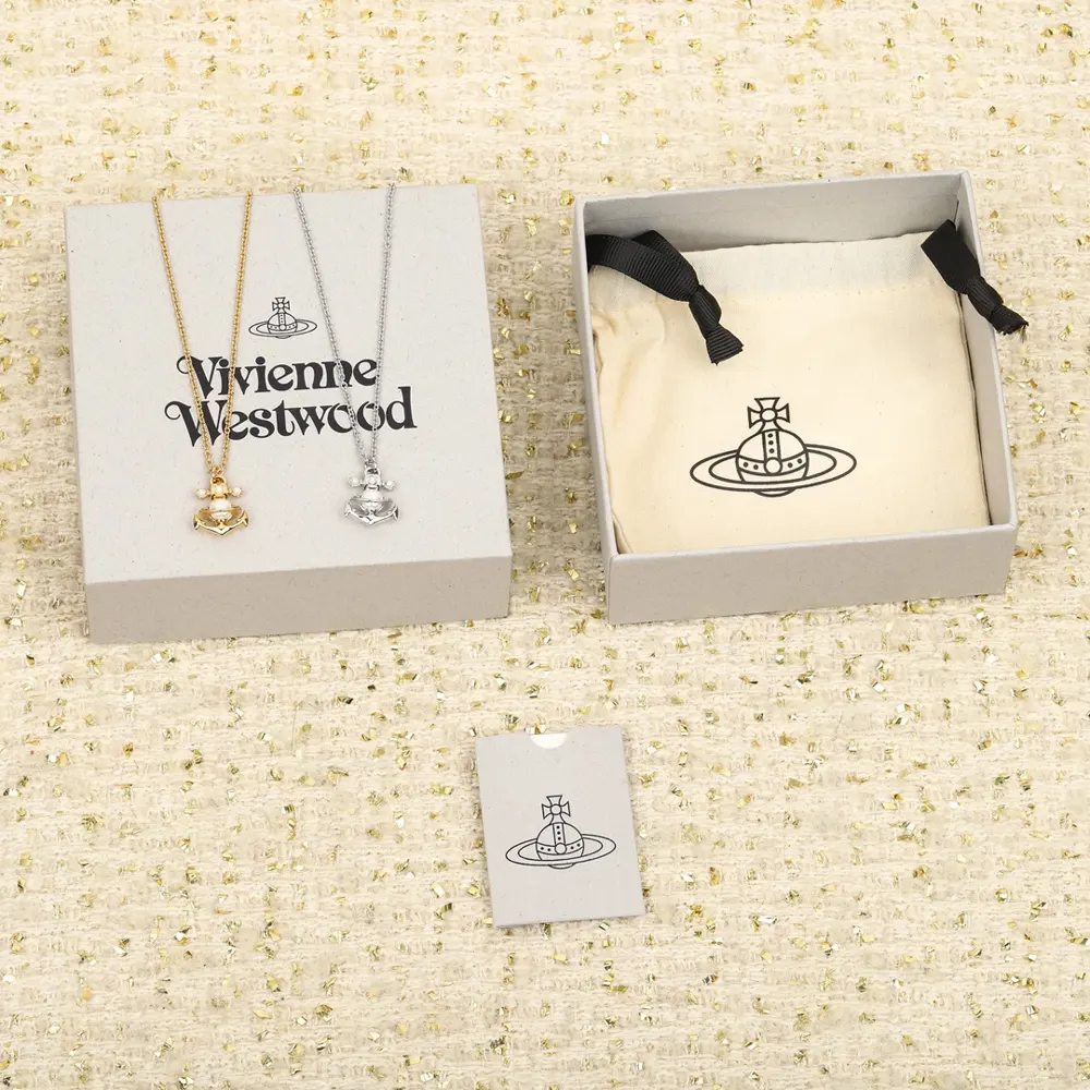 Vivienne Westwood Anchor Saturn Necklace