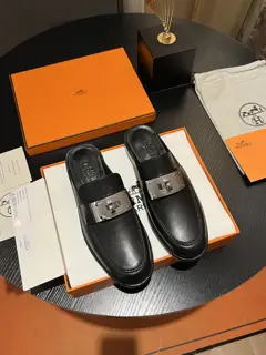 Hermès latest mule half-slippers