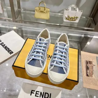Fendi couple canvas shoes