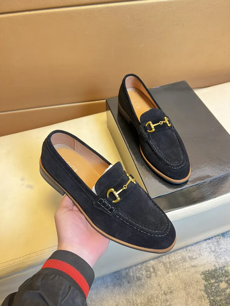 Gucci casual leather shoes. Counter purchase Casual shoes Original leather imported from