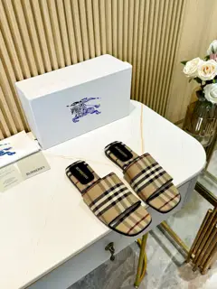 Burberry launched a new style of slippers in 2024