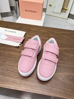 Acne Studios Velcro thick-soled white shoes are hot new