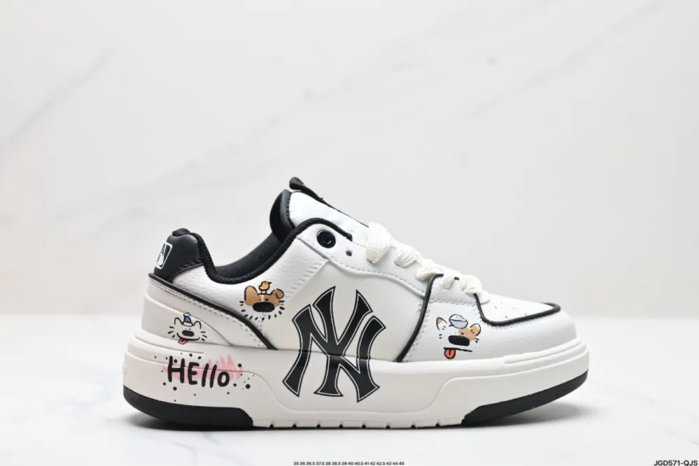 MLB Chunky Liner PU ‘DIY Customization’ Simple and stylish All-match Wrap-around Warm 3ASXCA12N