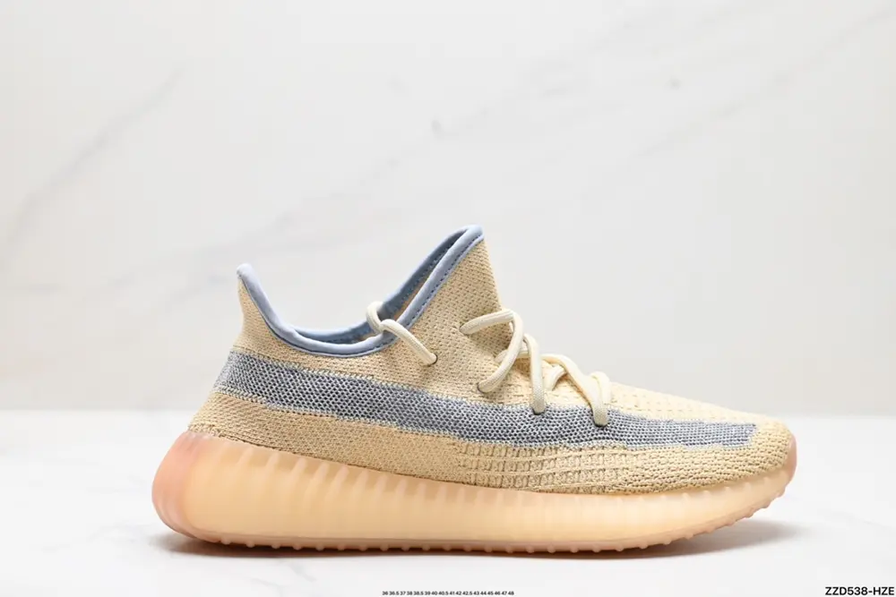 Adidas Yeezy Boost 350V2 Coconut German imported mesh loom surface Hollow breathable mesh FU9007