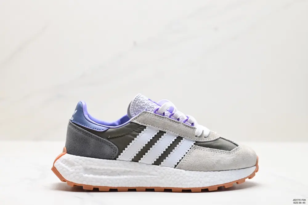 Adidas New Trefoil Thick-soled RETROPY E5 New low-top classic sneakers are inspired by GX5058