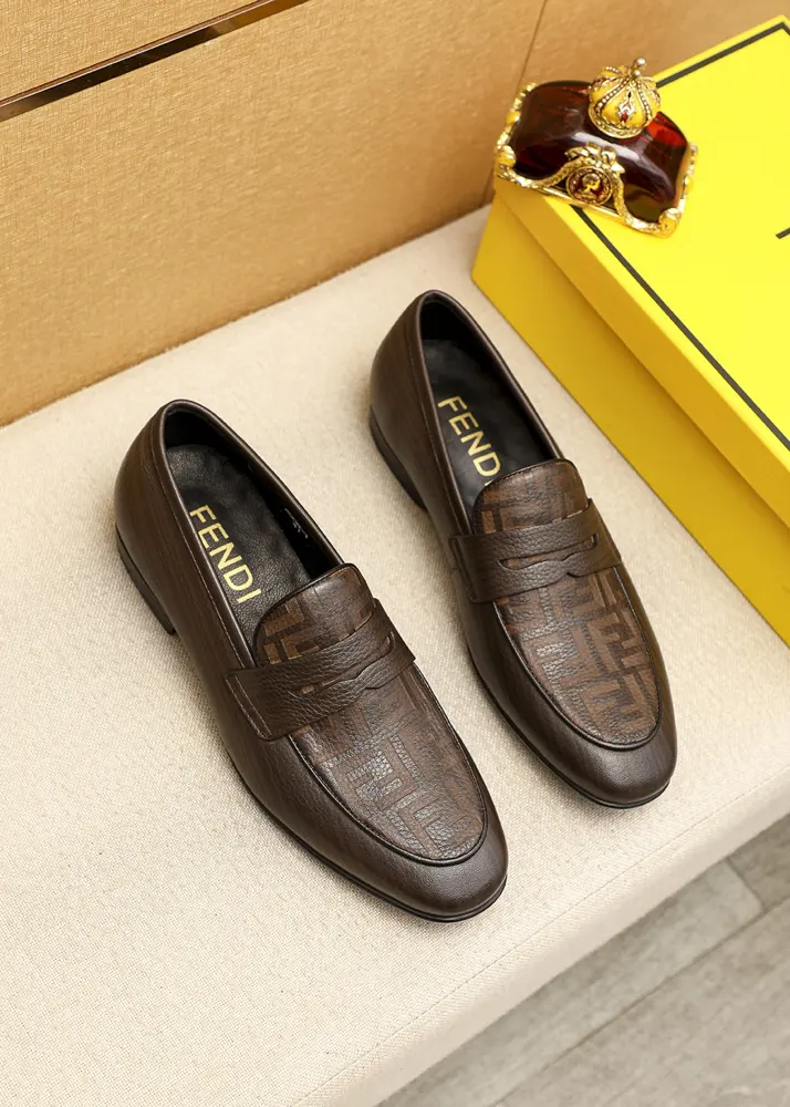 FENDI casual leather shoes