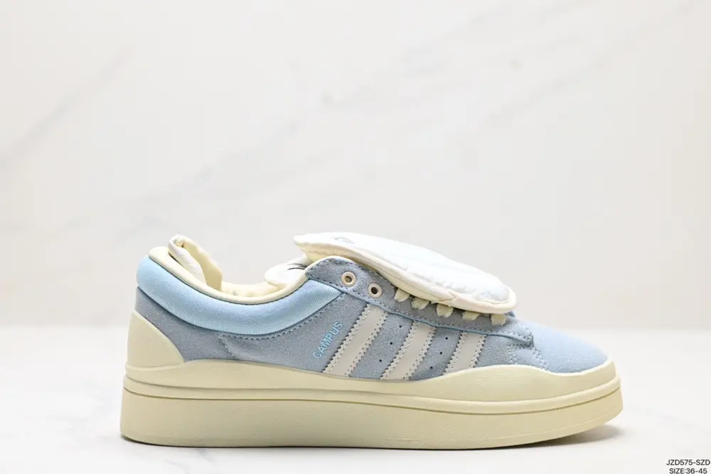 Bad Bunny x adidas originals Campus Bad Bunny Trendy Casual Non-slip Wear-resistant Sneakers FZ5823