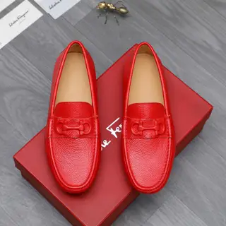 Salvatore Ferragamo business slip-on men’s shoes
