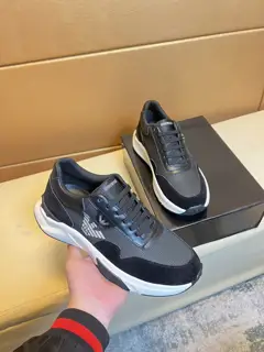 Armani sneakers. A must-have casual shoe for trendy men Original brand imported from Italy