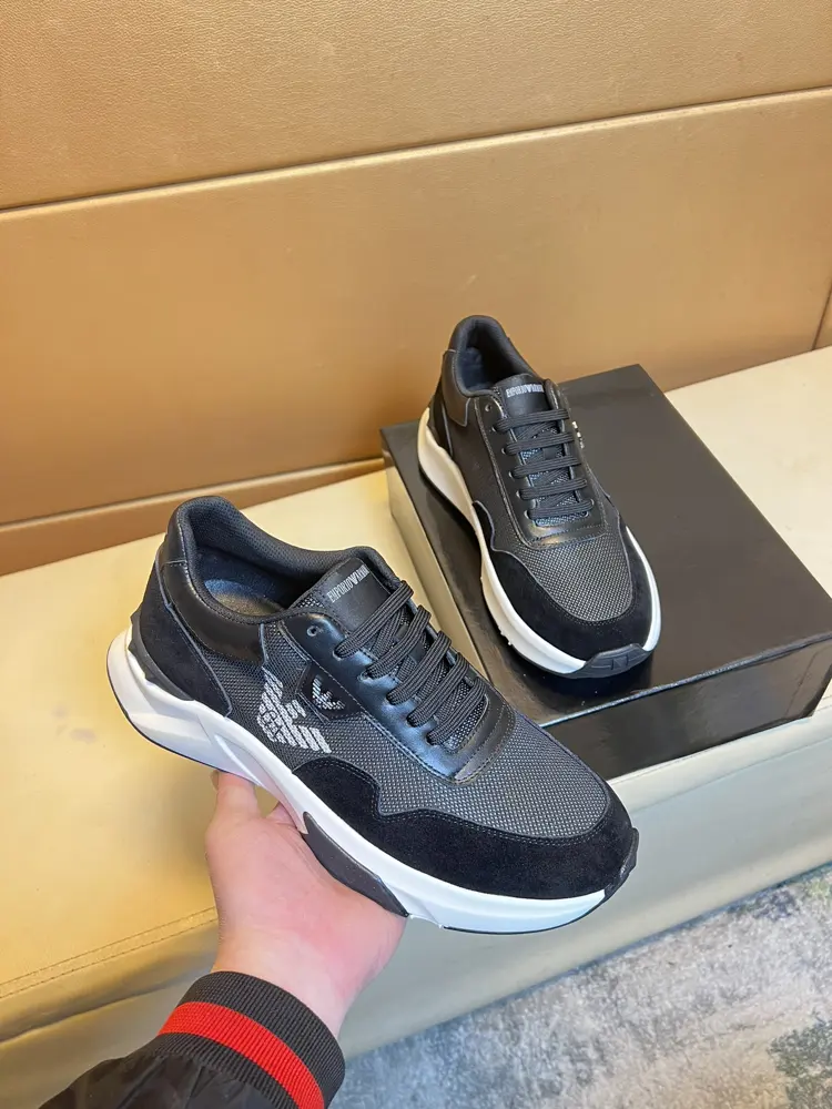Armani sneakers. A must-have casual shoe for trendy men Original brand imported from Italy
