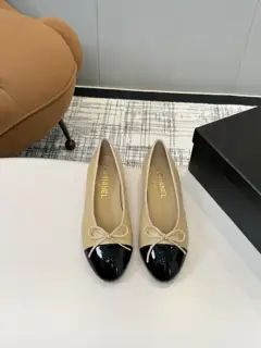 Chanel classic slingback ballet flat shoes