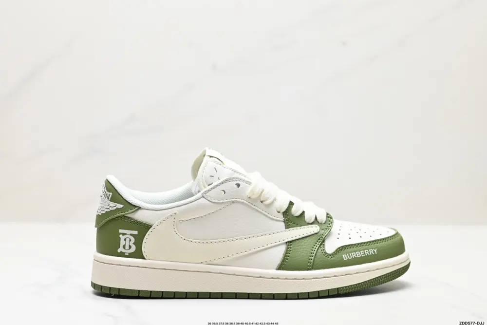 Nike AJ1 reverse hook Travis Scott x Air Jordan 1 “Reverse Mocha” AJ1 Joe 1 TS Lightning QY0966-115