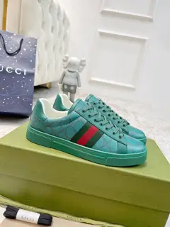 GUCCI white shoes
