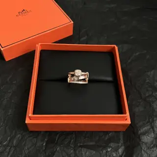 HERMES | Chaine d’ancre Chaos Fancy ring