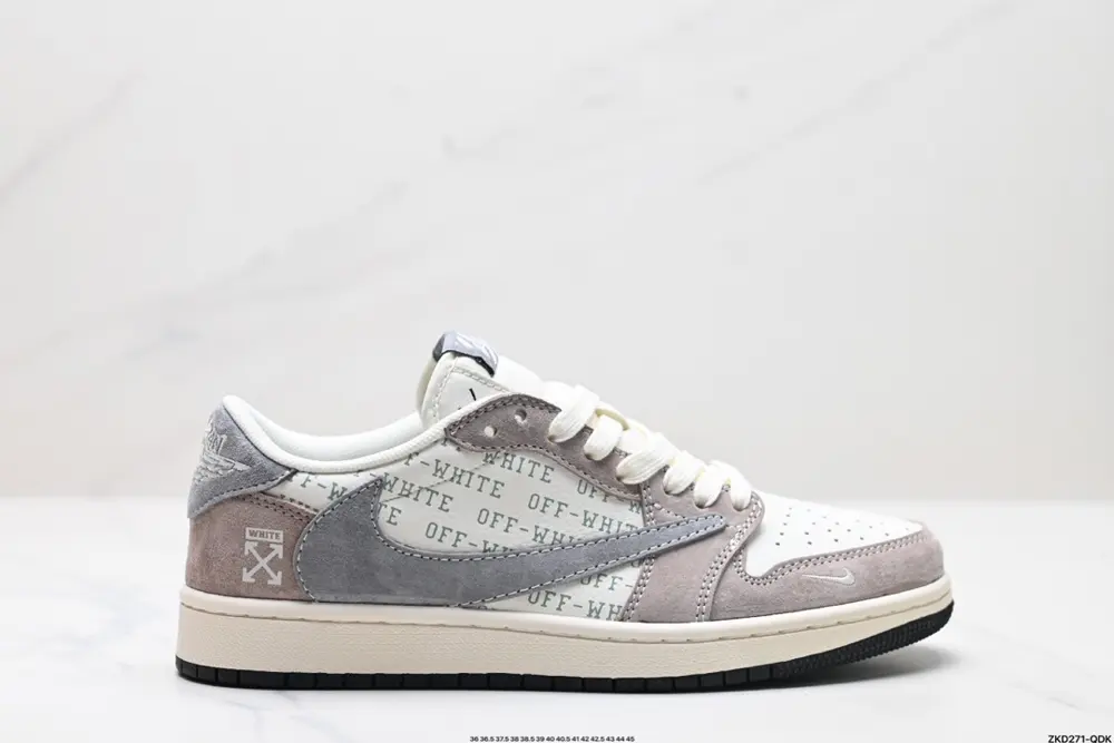 Nike AJ1 reverse hook Travis Scott x Air Jordan 1 “Reverse Mocha” AJ1 Joe 1 TS Lightning SJ2068-109