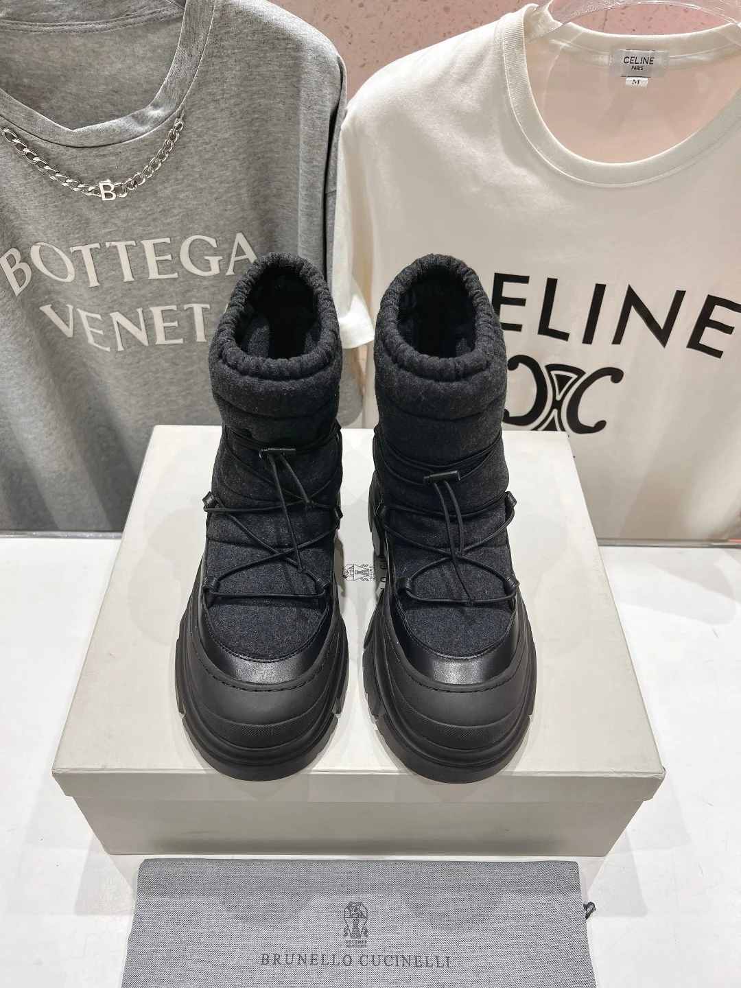 Brunello Cucinelli autumn and winter boots series