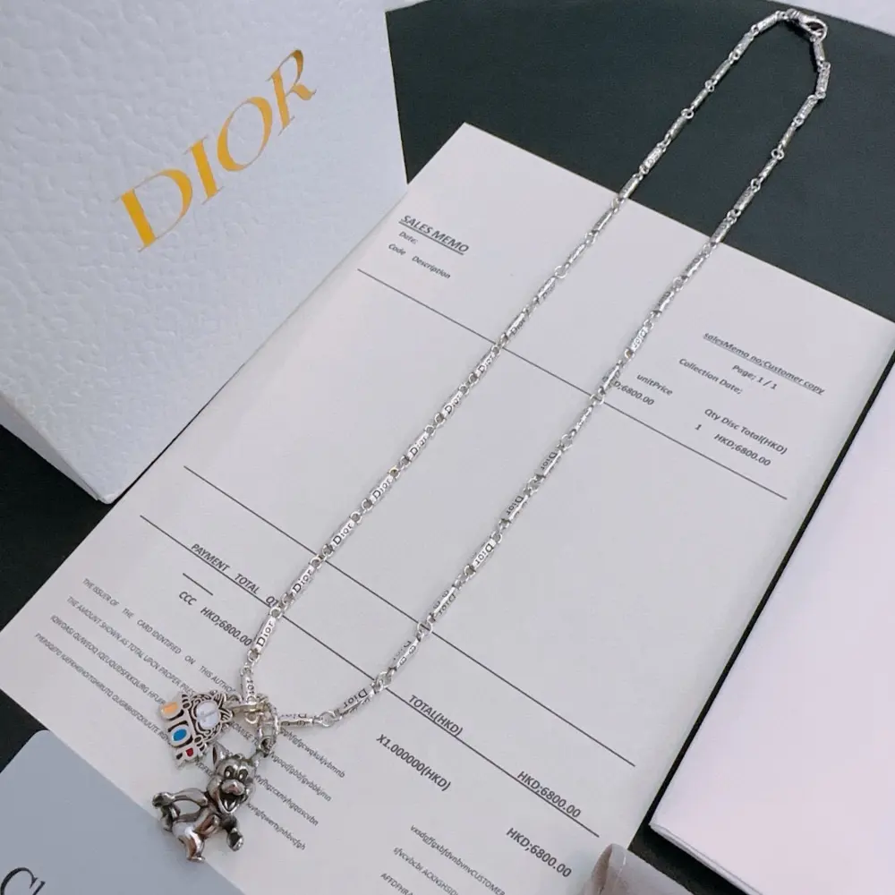 Dior vintage necklace for couples