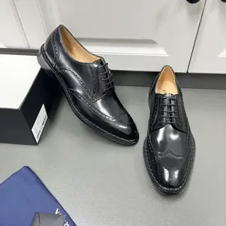Prada business formal derby shoes