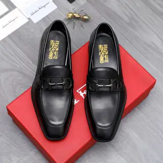 Salvatore Ferragamo business slip-on shoes