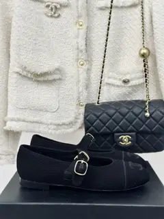 Chanel Milan catwalk Mary Jane shoes